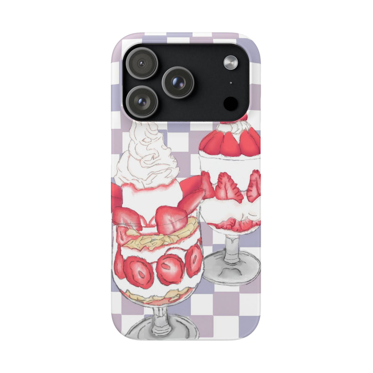 Strawberry Parfait Phone Case