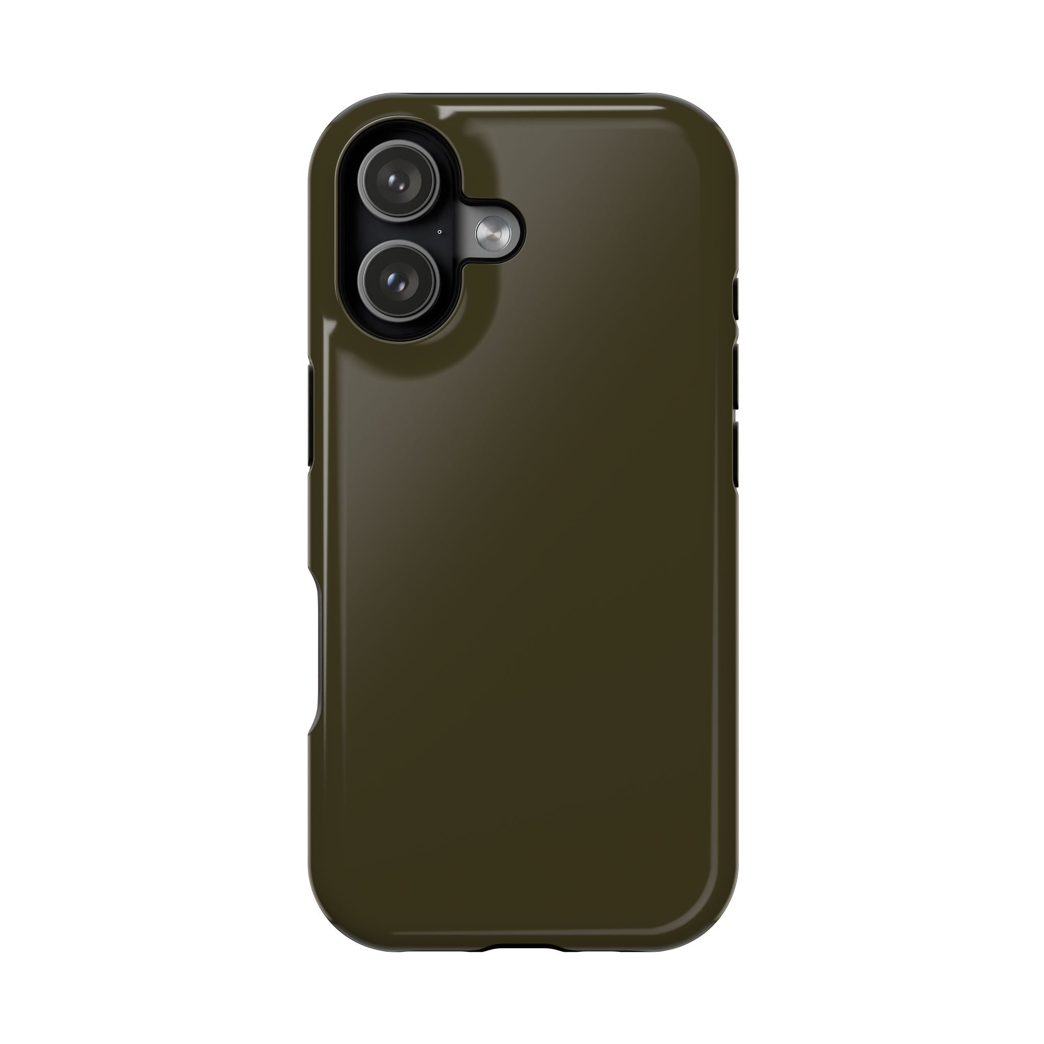 Dark Hennessey Brown Magnetic Impact-Resistant Phone Case