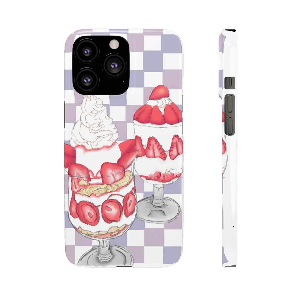 Strawberry Parfait Phone Case