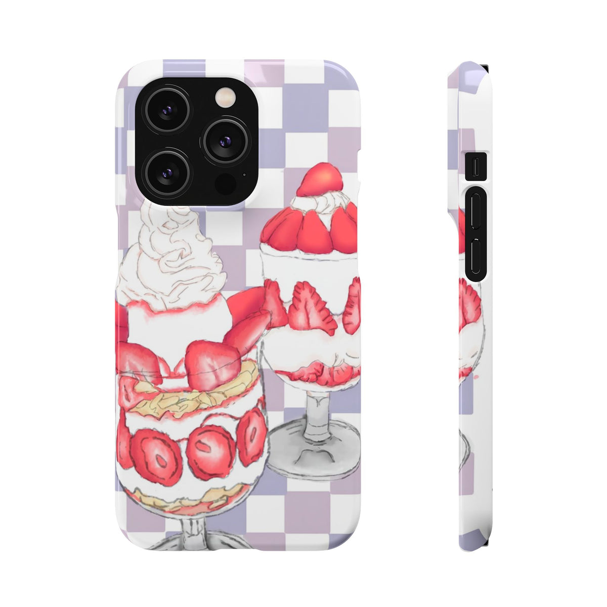 Strawberry Parfait Phone Case