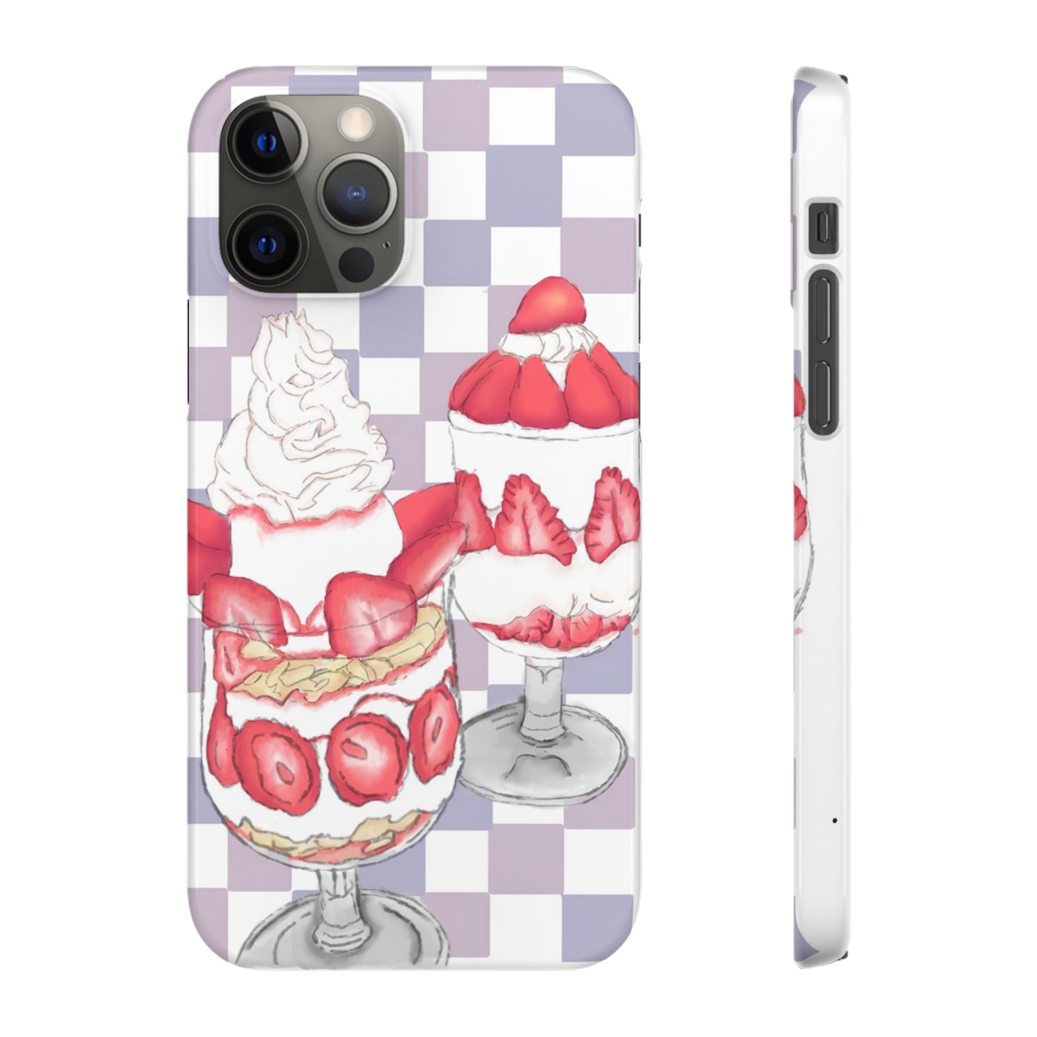 Strawberry Parfait Phone Case