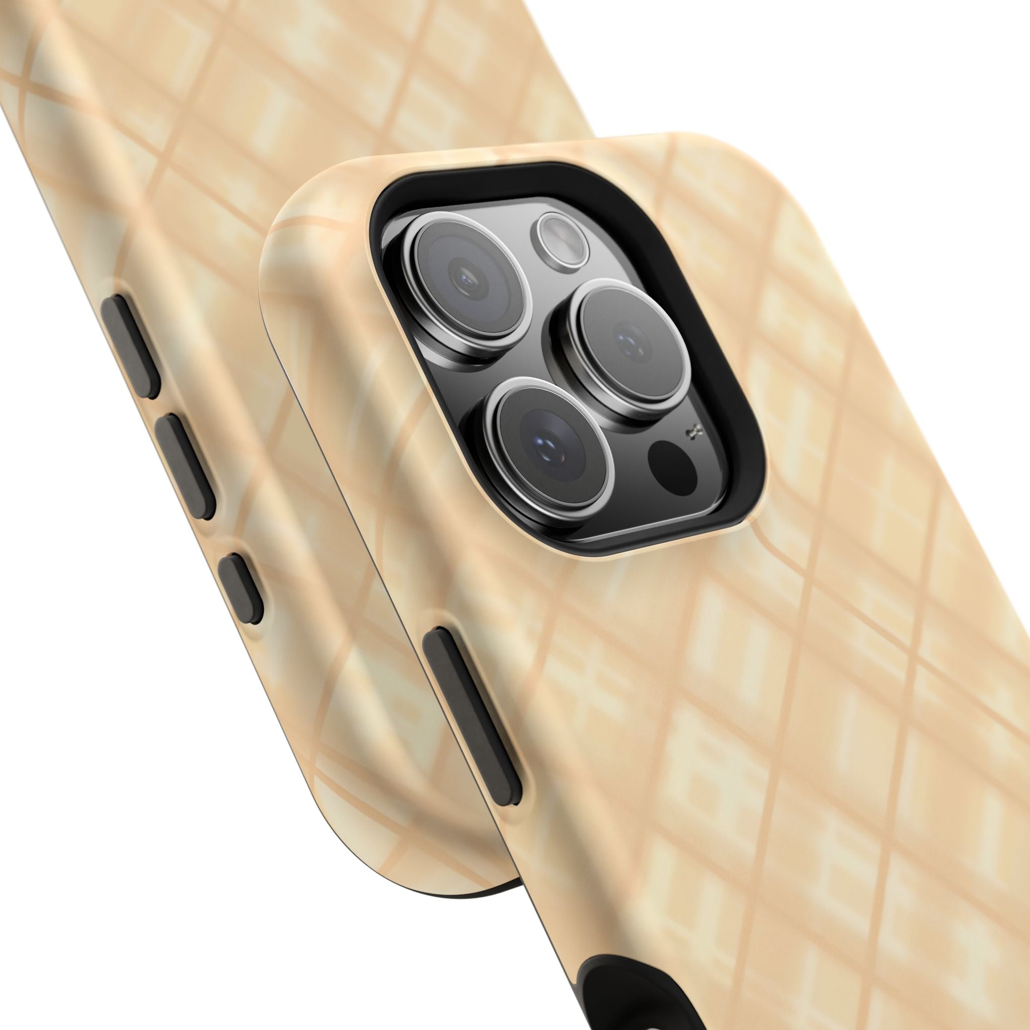 Checkered Butter Magnetic Impact-Resistant Case