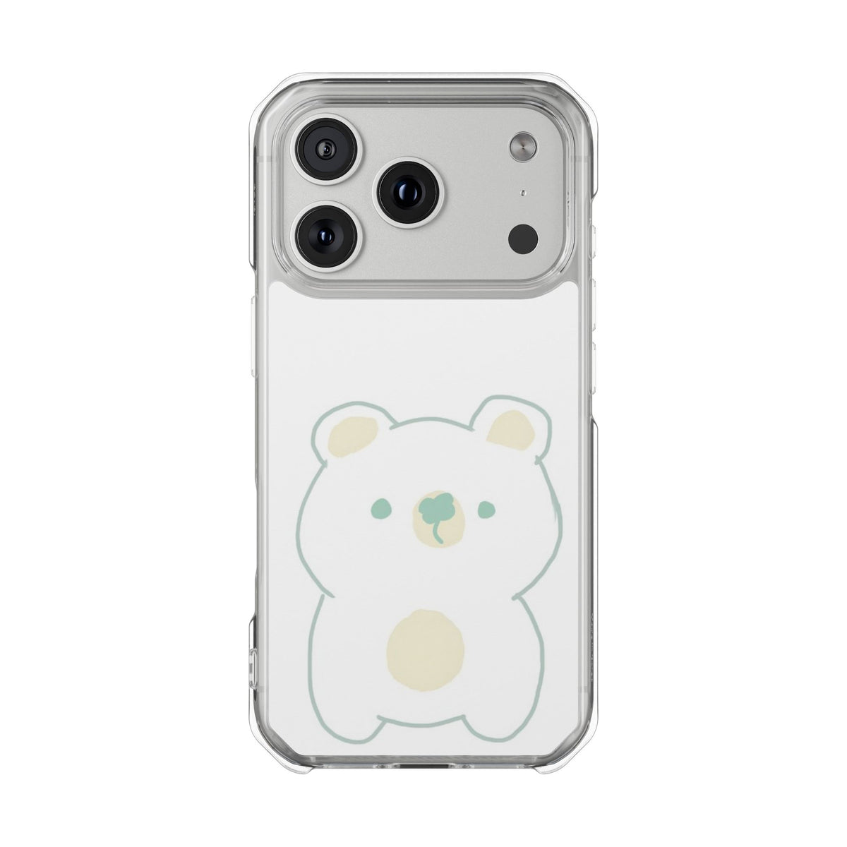 Cute Pastel Clover Bear Case