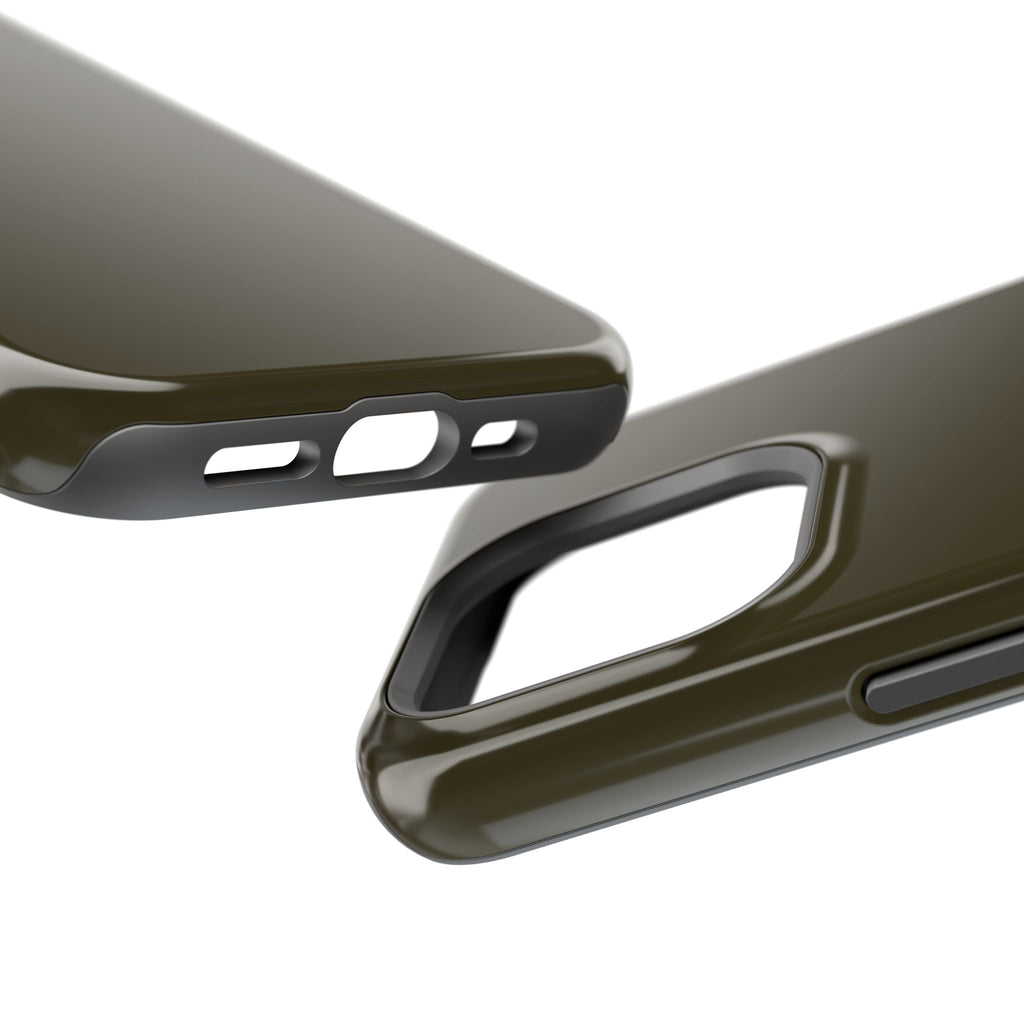 Dark Hennessey Brown Magnetic Impact-Resistant Phone Case