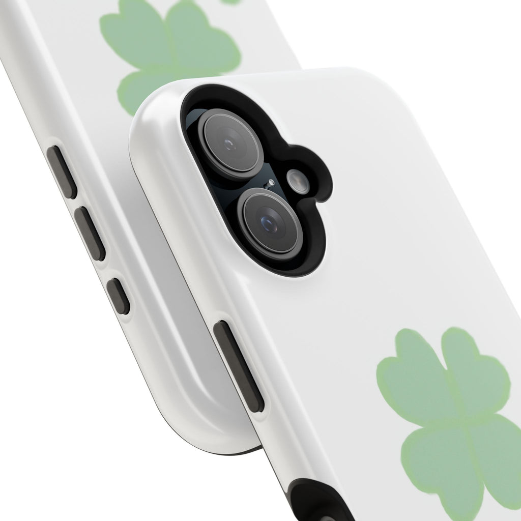 Green Clover Magnetic Impact-Resistant Case