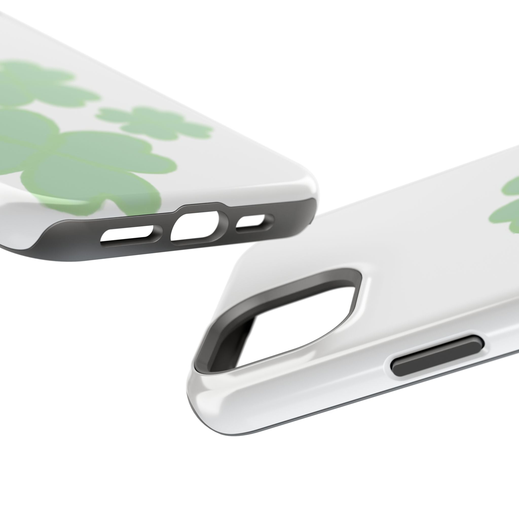 Green Clover Magnetic Impact-Resistant Case