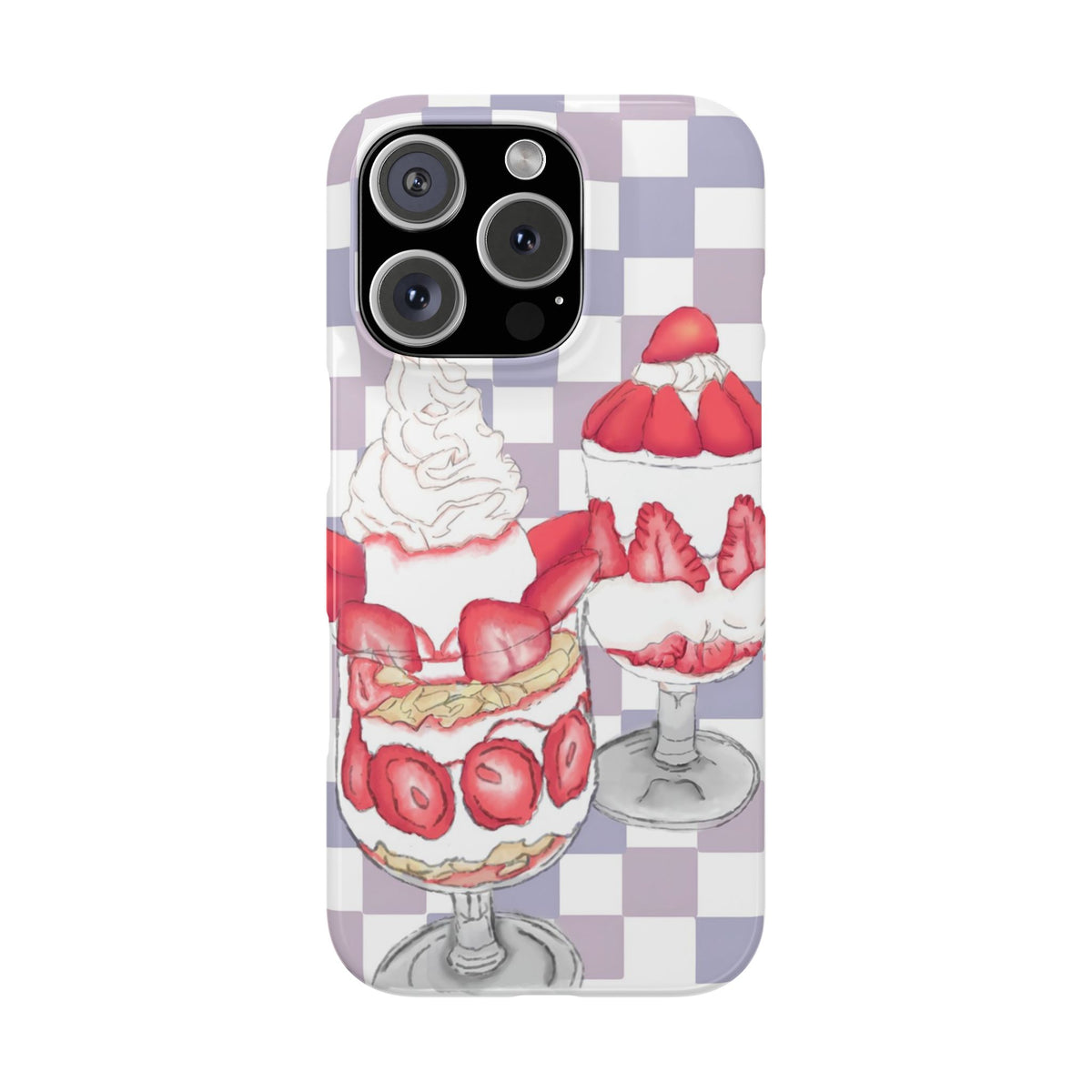 Strawberry Parfait Phone Case