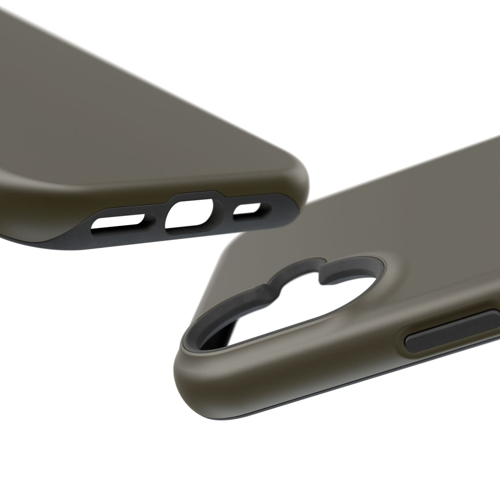 Dark Hennessey Brown Magnetic Impact-Resistant Phone Case