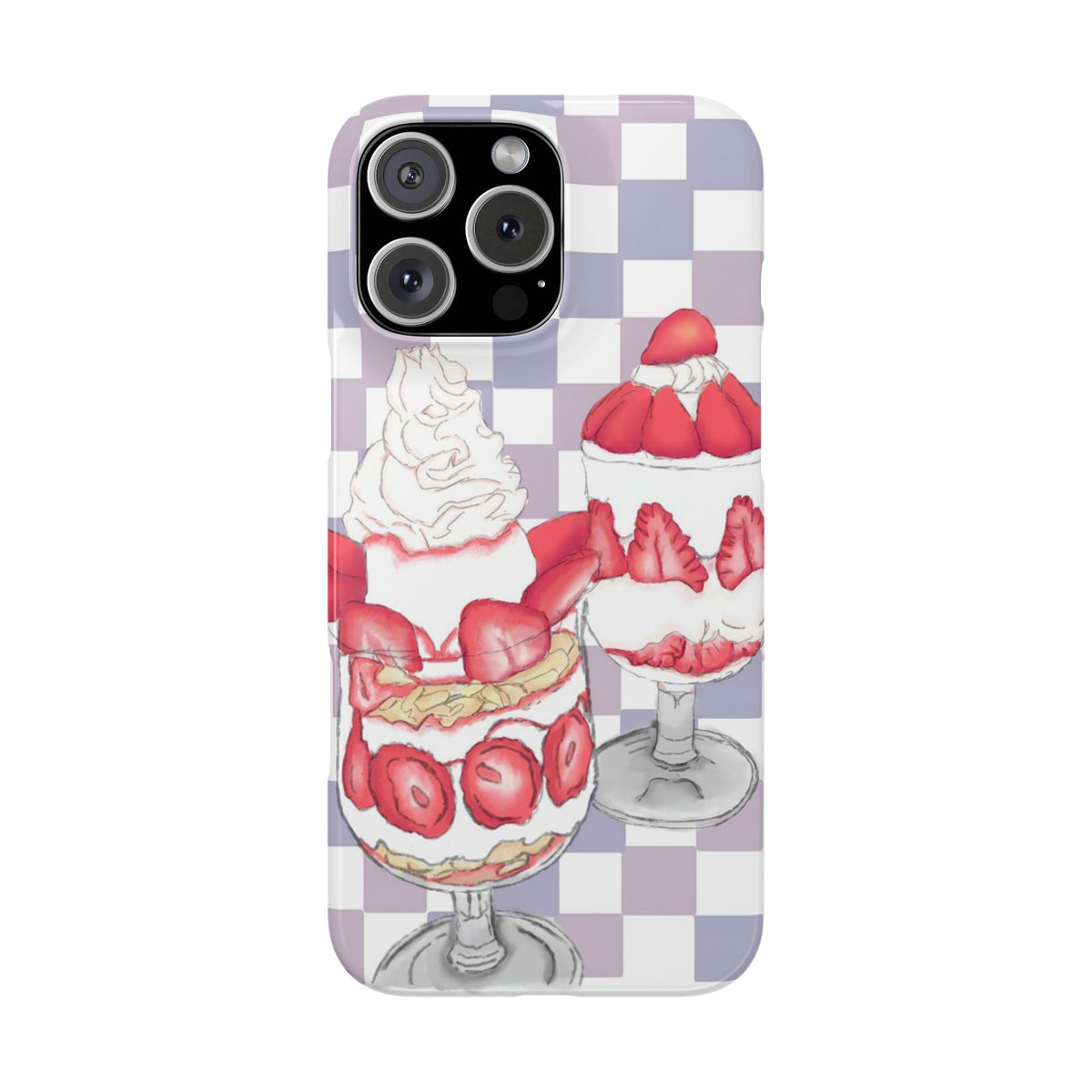 Strawberry Parfait Phone Case