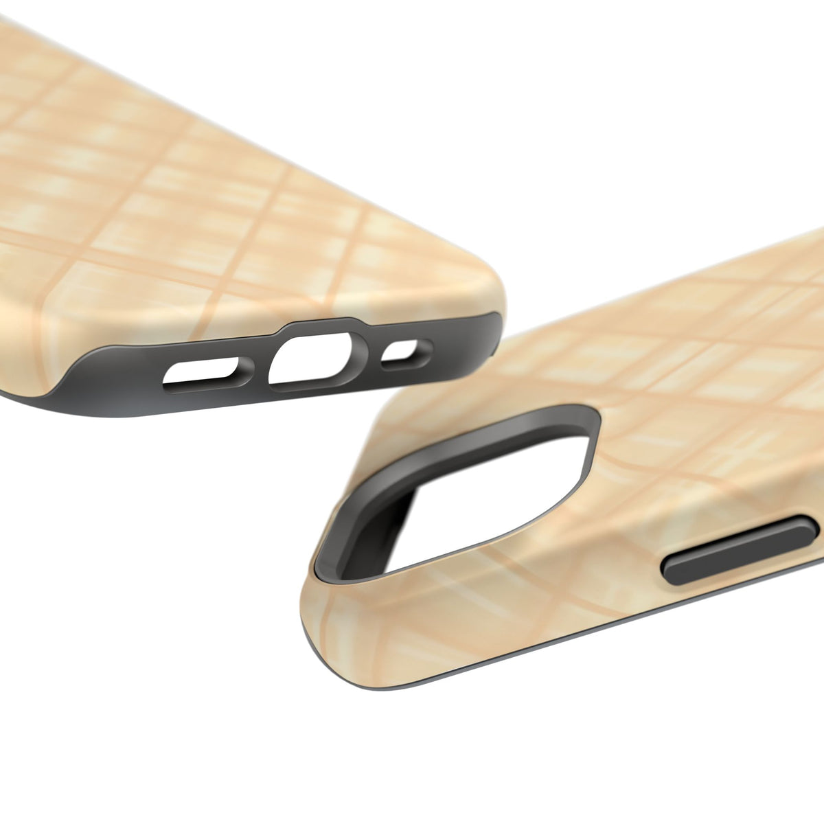Checkered Butter Magnetic Impact-Resistant Case