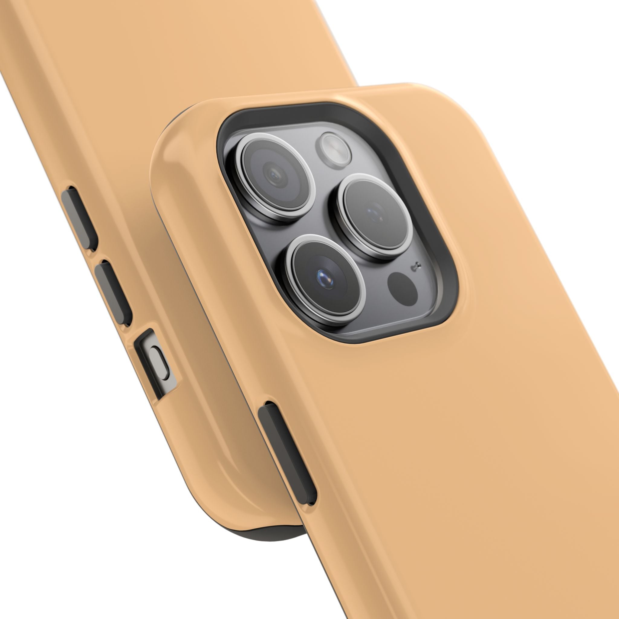 Orange Cream Magnetic Impact-Resistant Phone Case