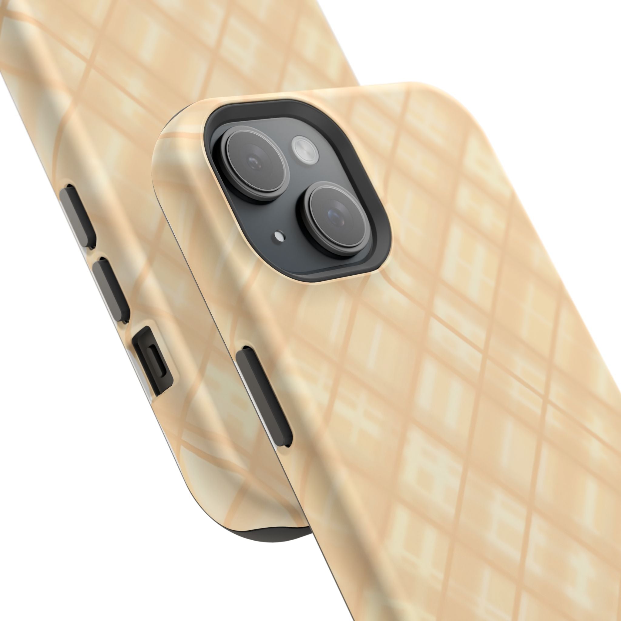 Checkered Butter Magnetic Impact-Resistant Case