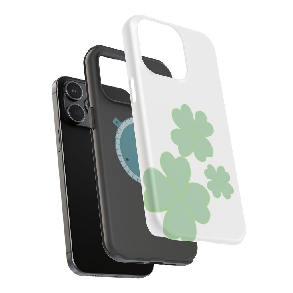 Green Clover Magnetic Impact-Resistant Case