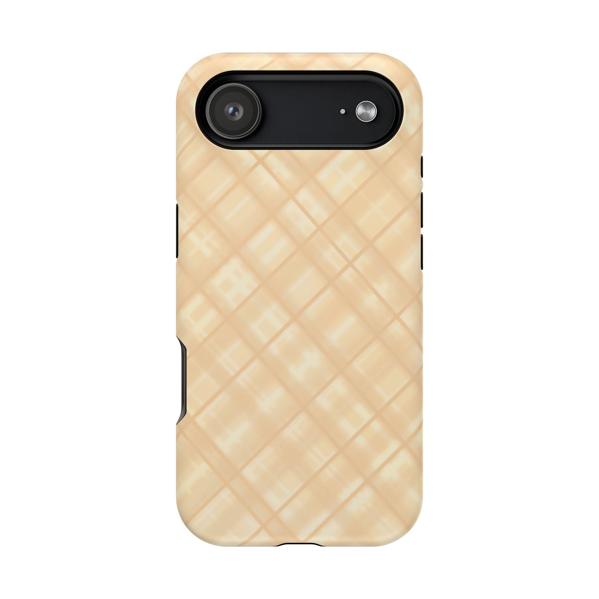 Checkered Butter Magnetic Impact-Resistant Case