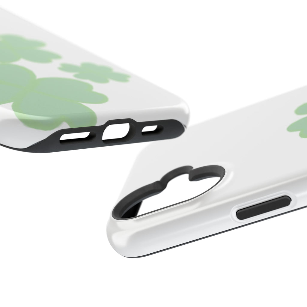 Green Clover Magnetic Impact-Resistant Case