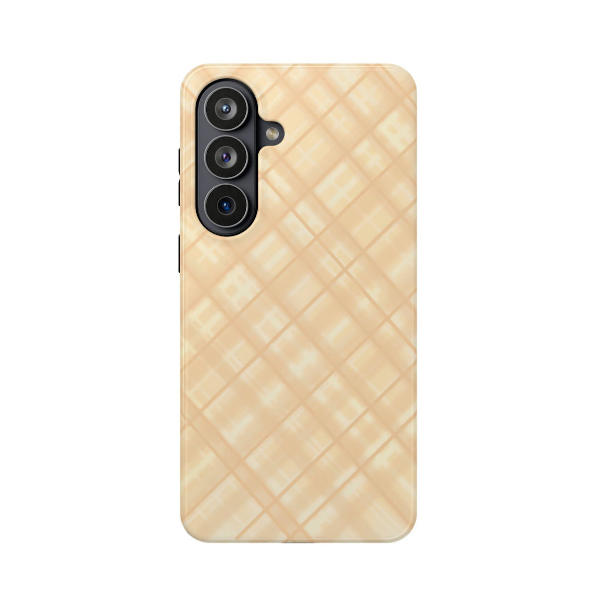 Checkered Butter Magnetic Impact-Resistant Case