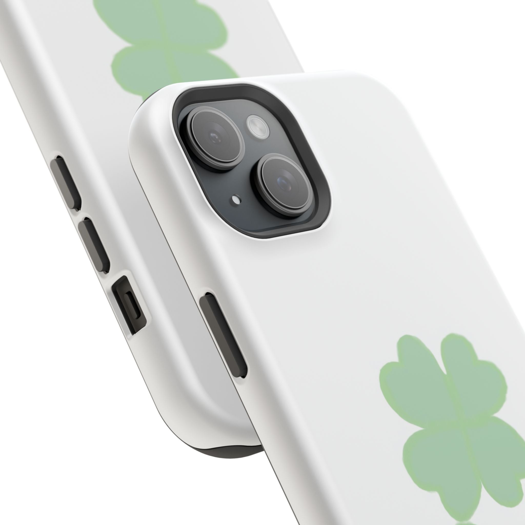 Green Clover Magnetic Impact-Resistant Case