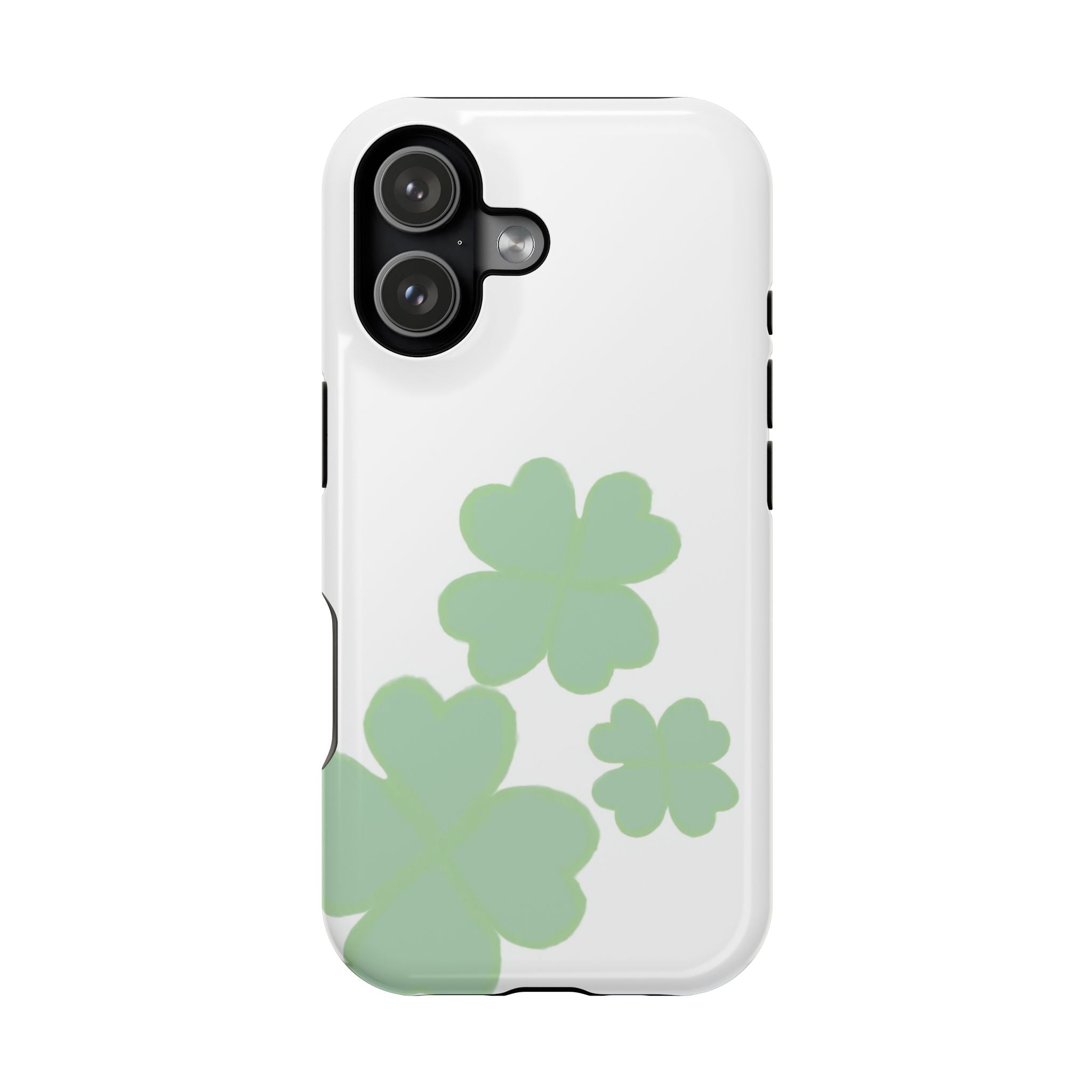 Green Clover Magnetic Impact-Resistant Case
