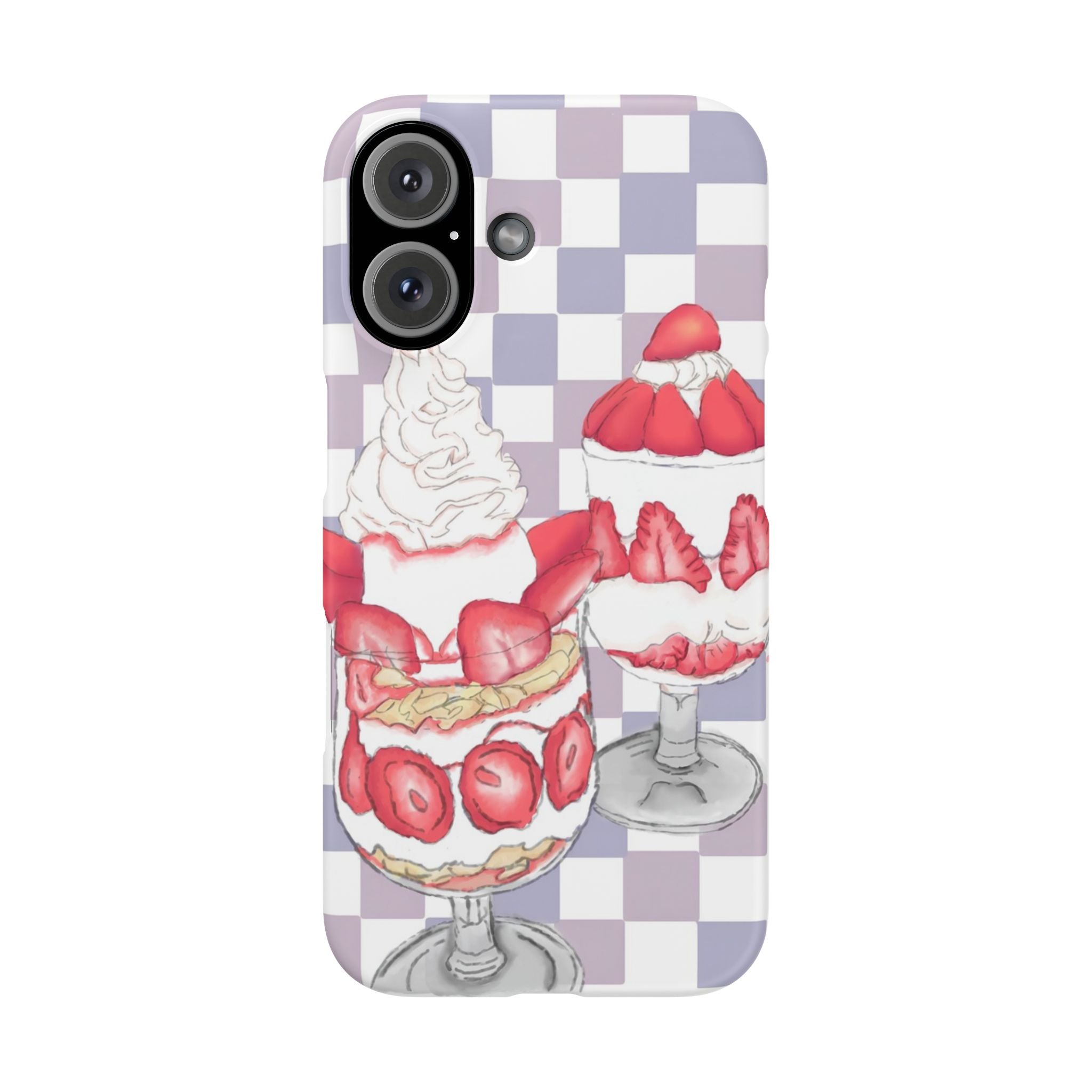 Strawberry Parfait Phone Case