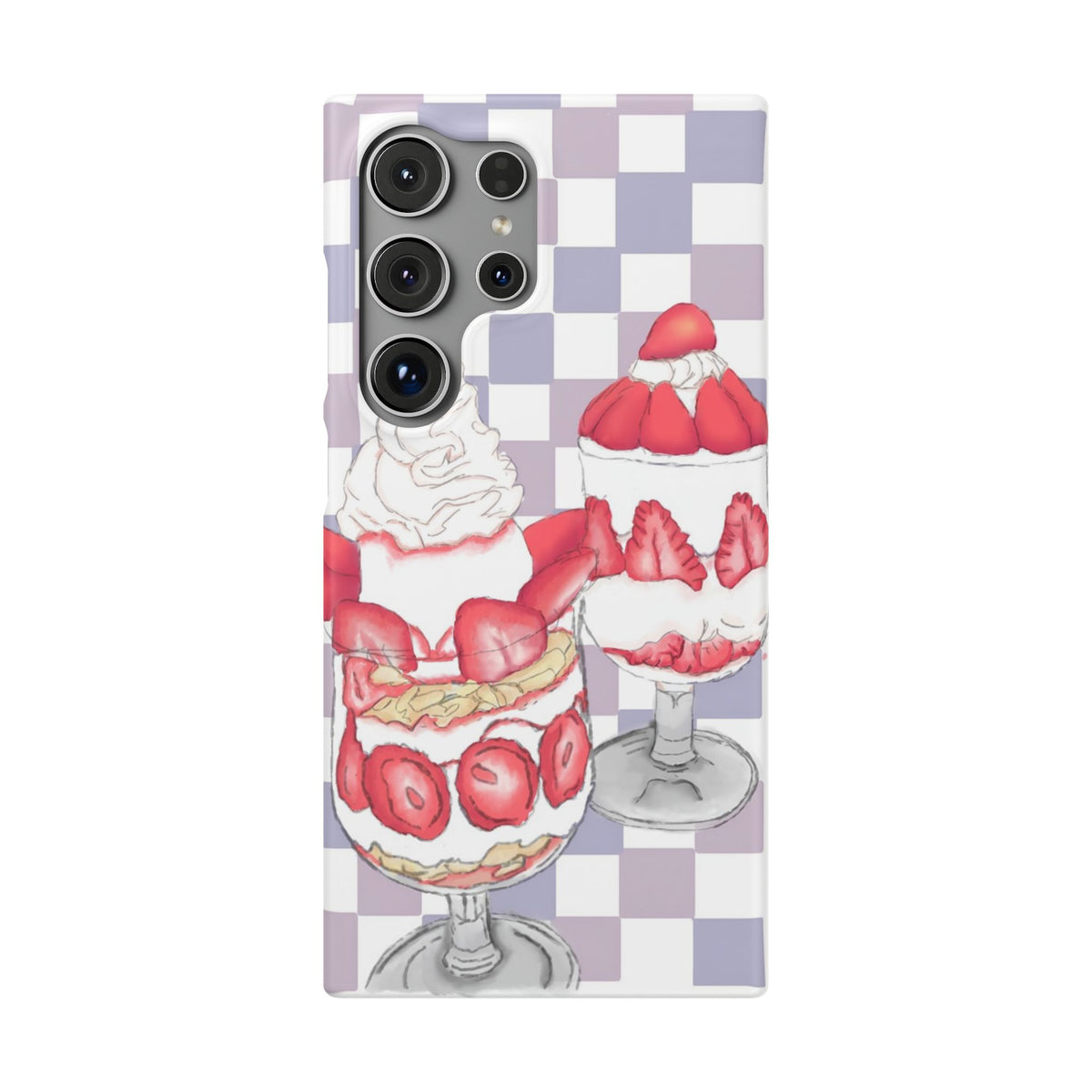 Strawberry Parfait Phone Case