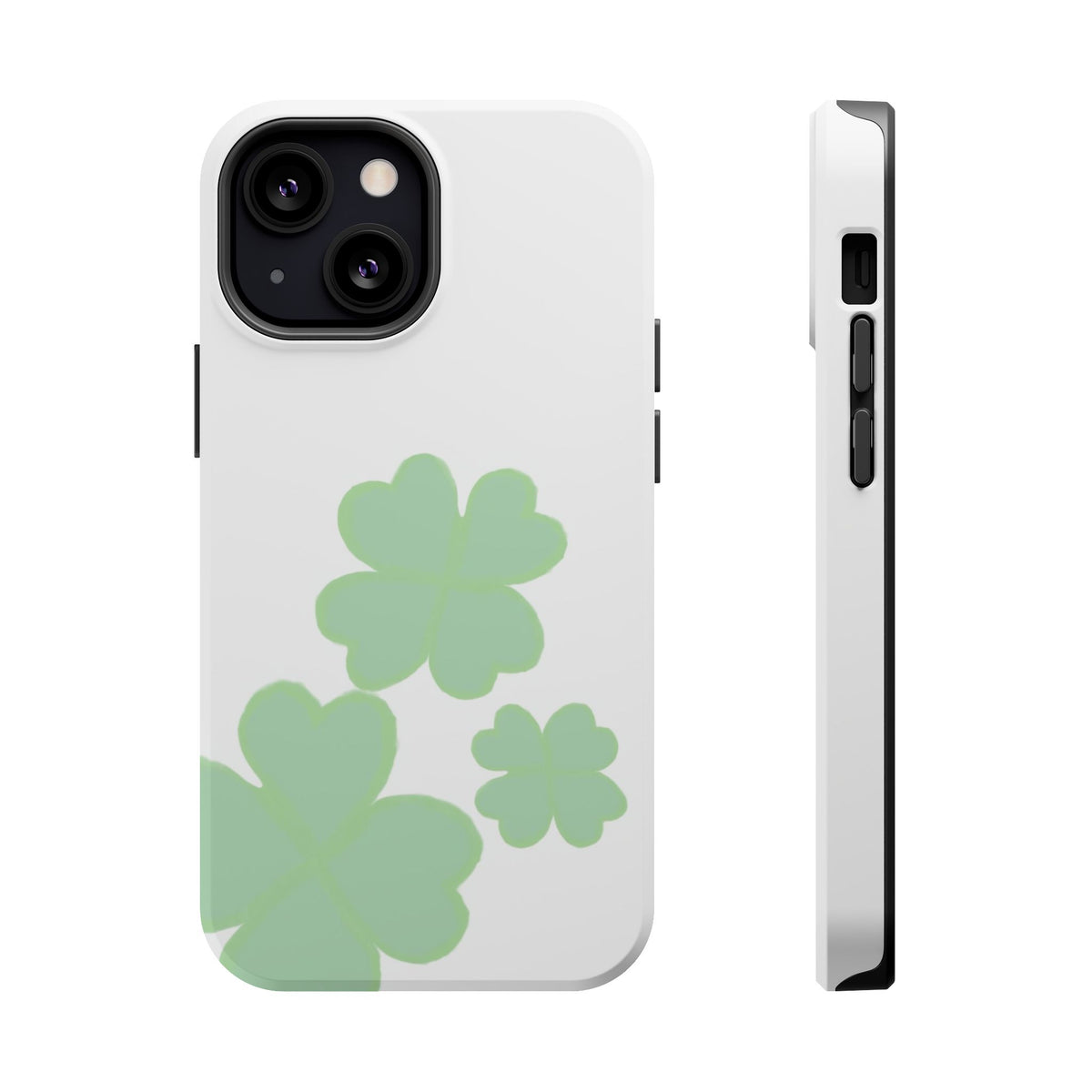 Green Clover Magnetic Impact-Resistant Case