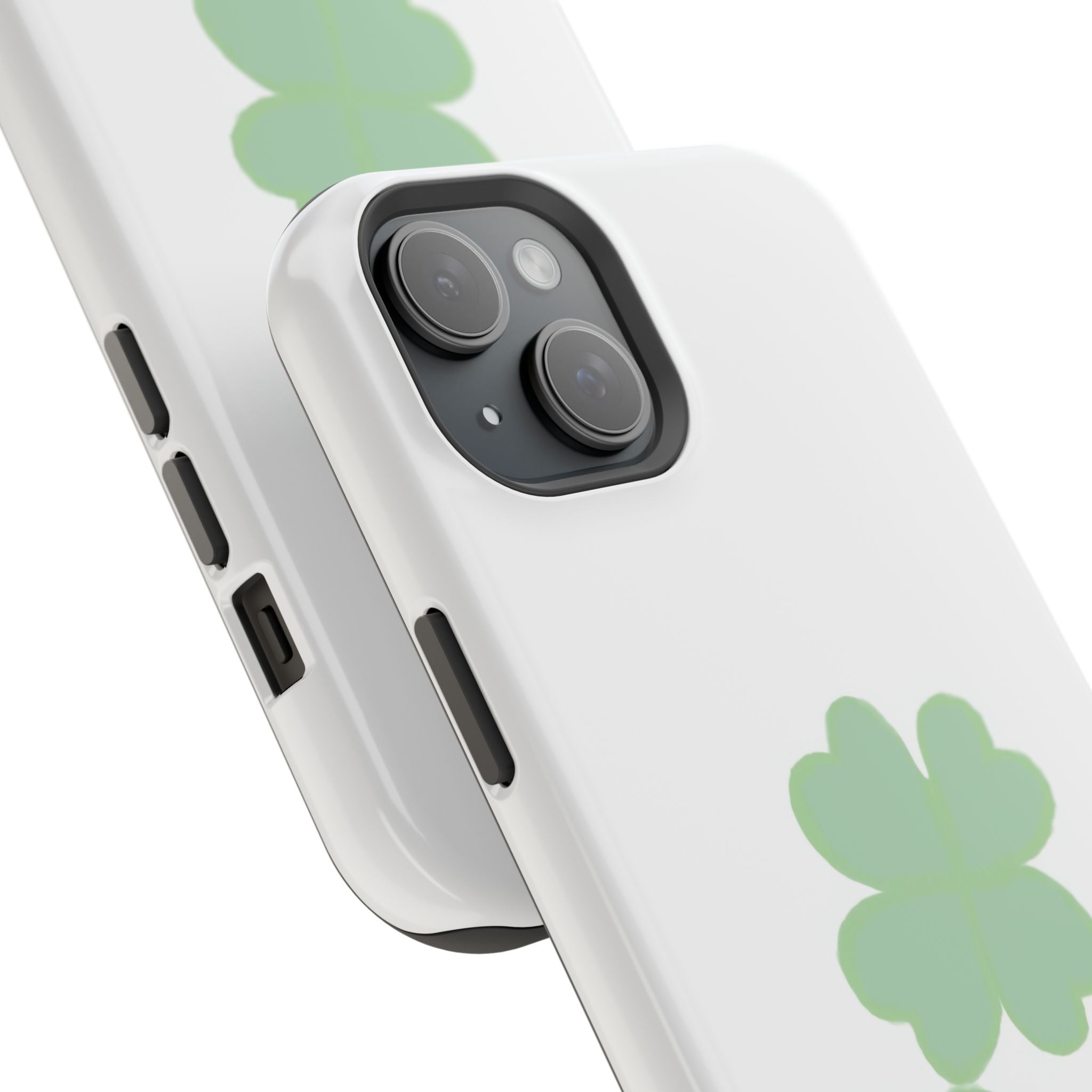 Green Clover Magnetic Impact-Resistant Case