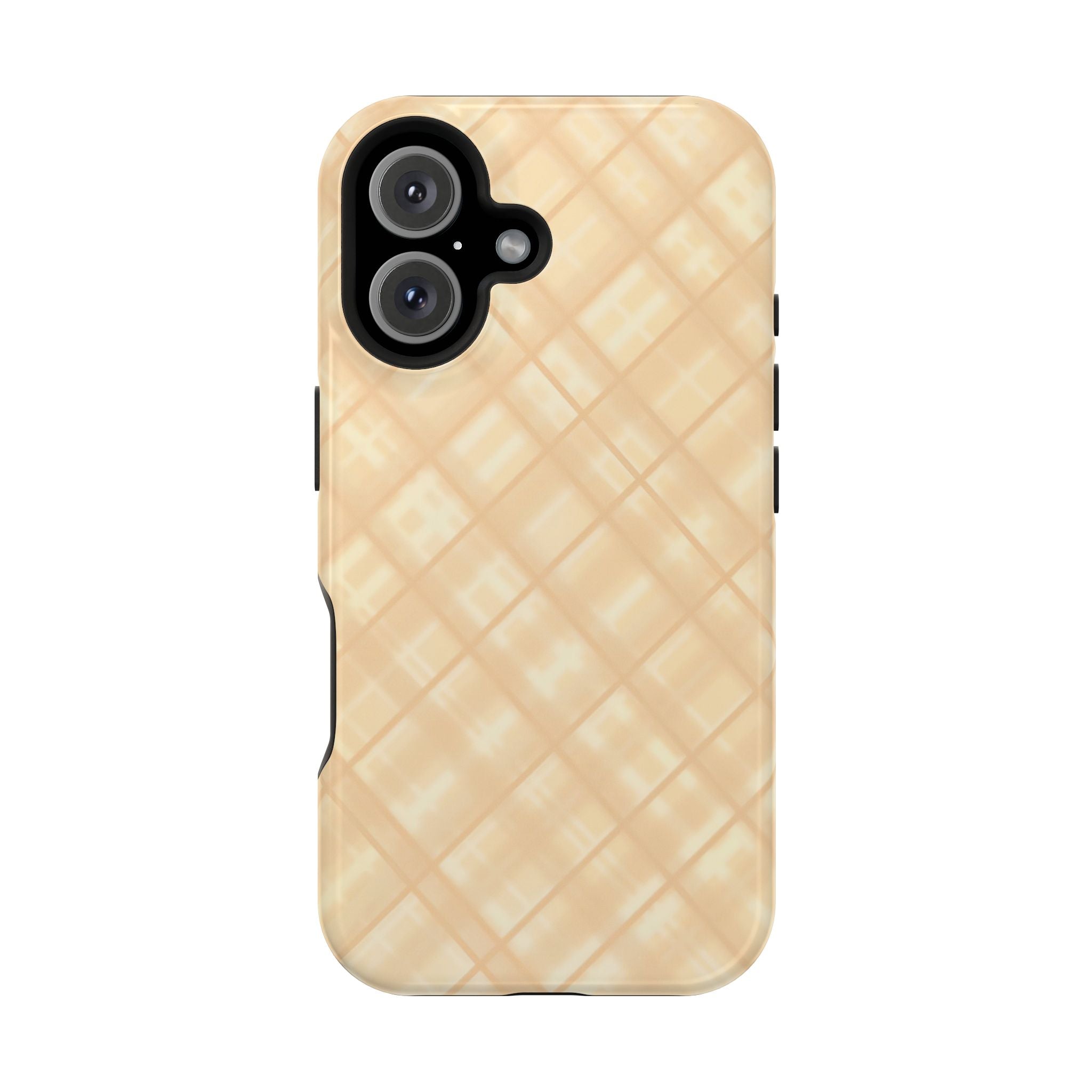 Checkered Butter Magnetic Impact-Resistant Case