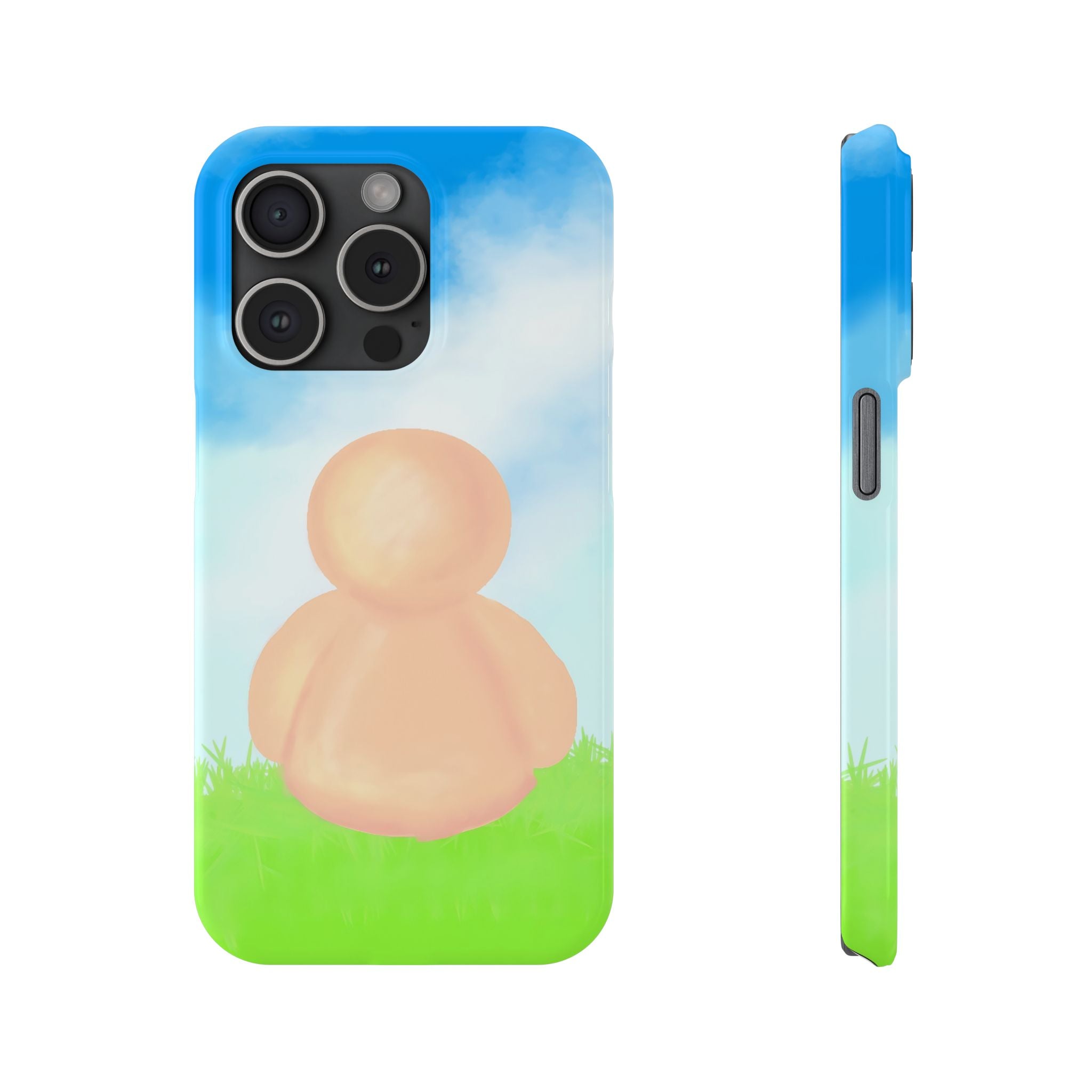 Frutiger Aero Slim Phone Case