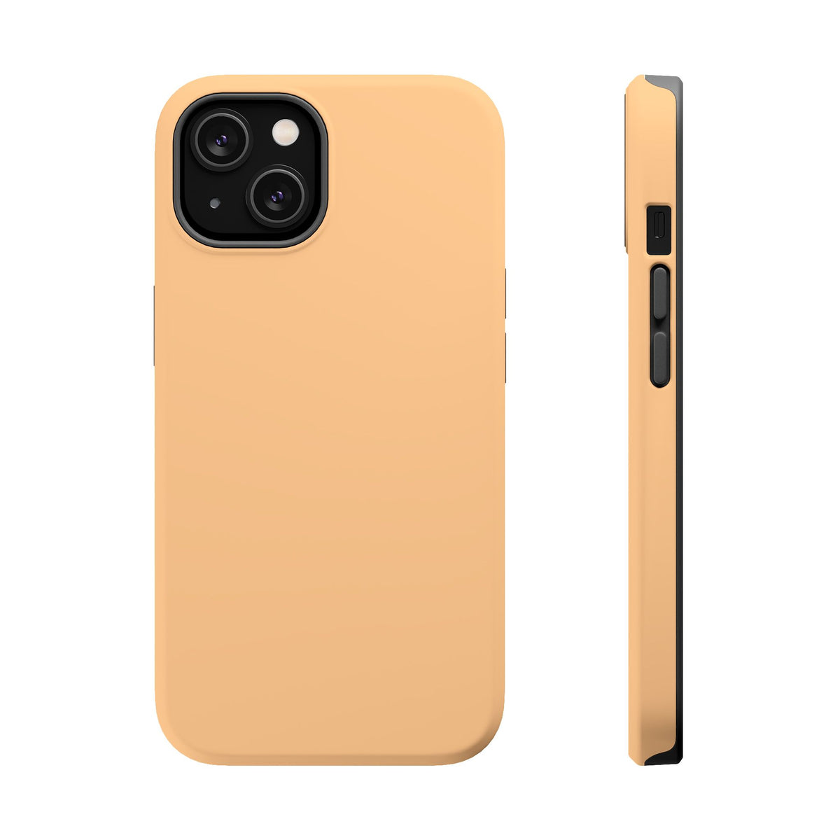 Orange Cream Magnetic Impact-Resistant Phone Case