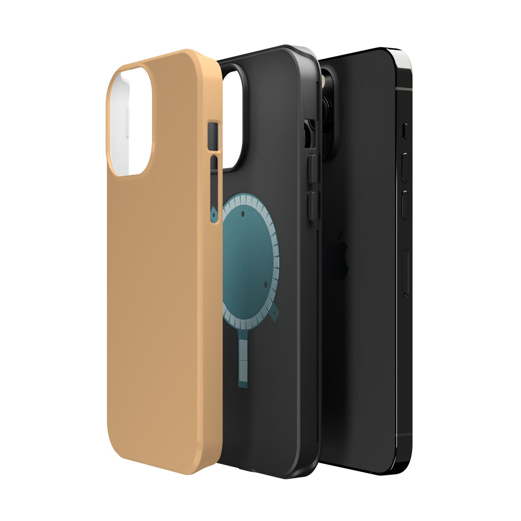 Orange Cream Magnetic Impact-Resistant Phone Case