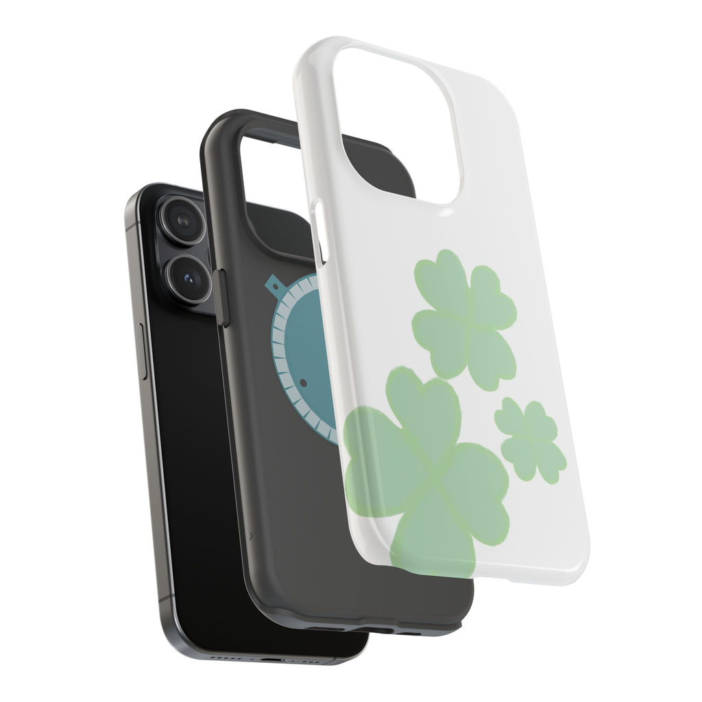 Green Clover Magnetic Impact-Resistant Case