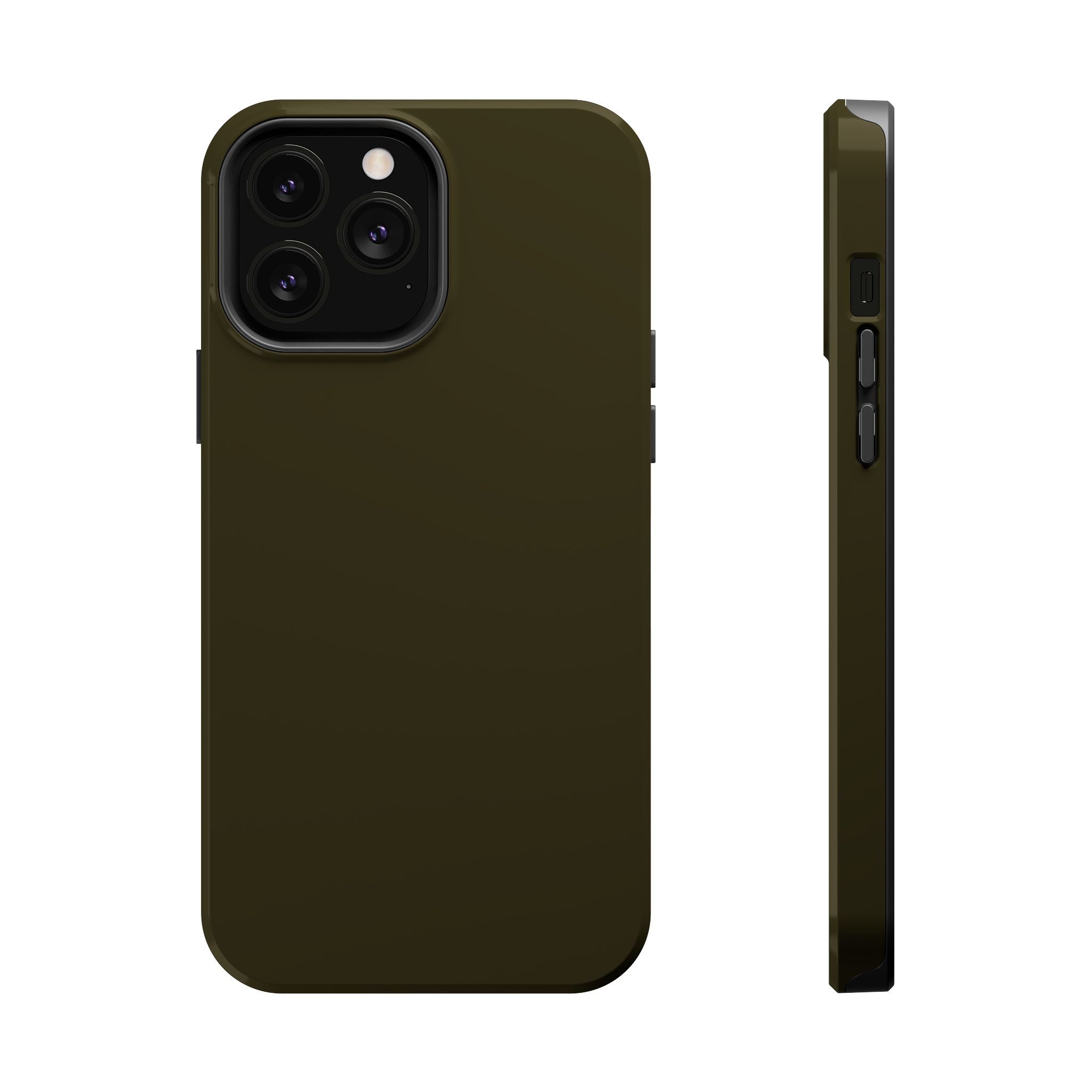 Dark Hennessey Brown Magnetic Impact-Resistant Phone Case