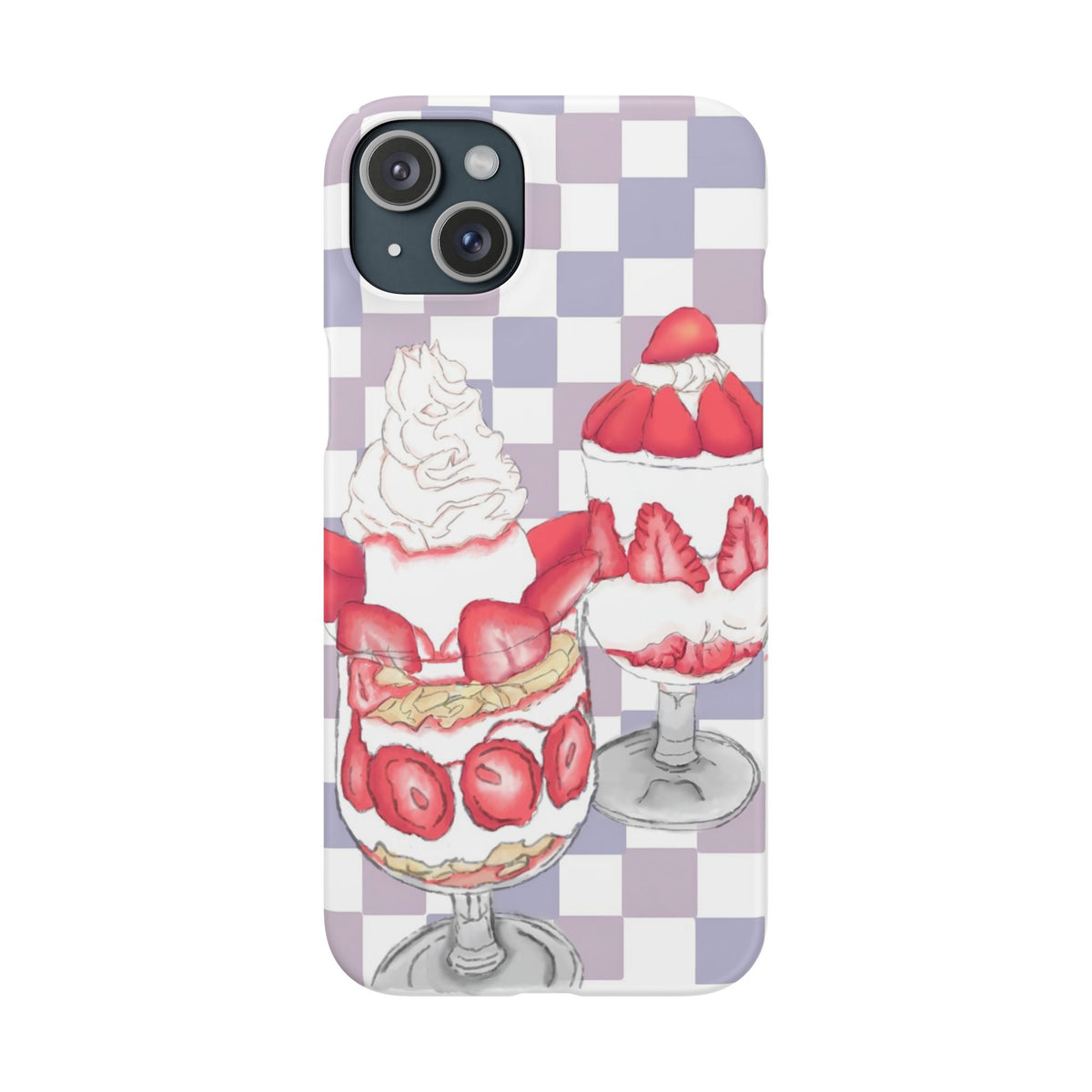 Strawberry Parfait Phone Case