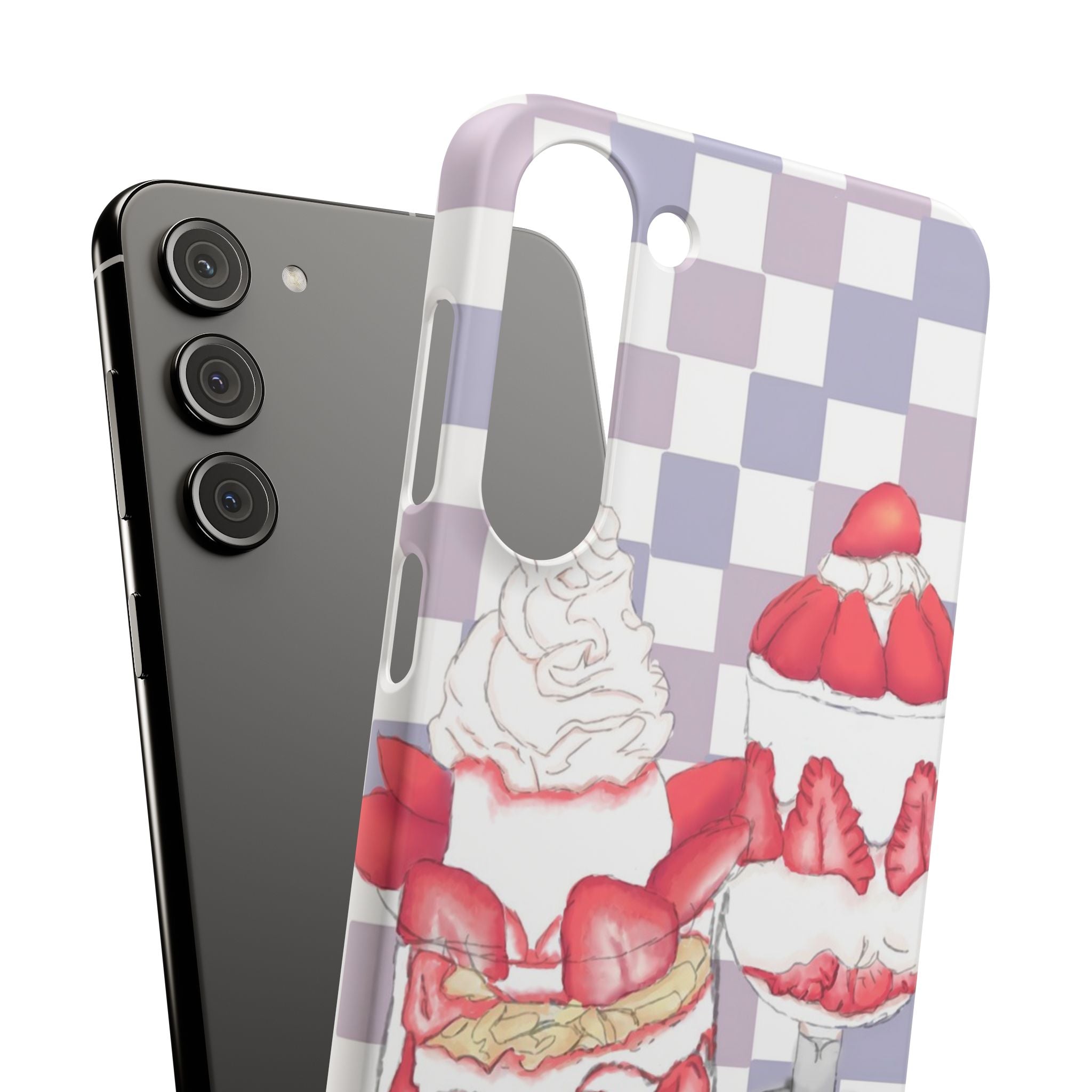 Strawberry Parfait Phone Case