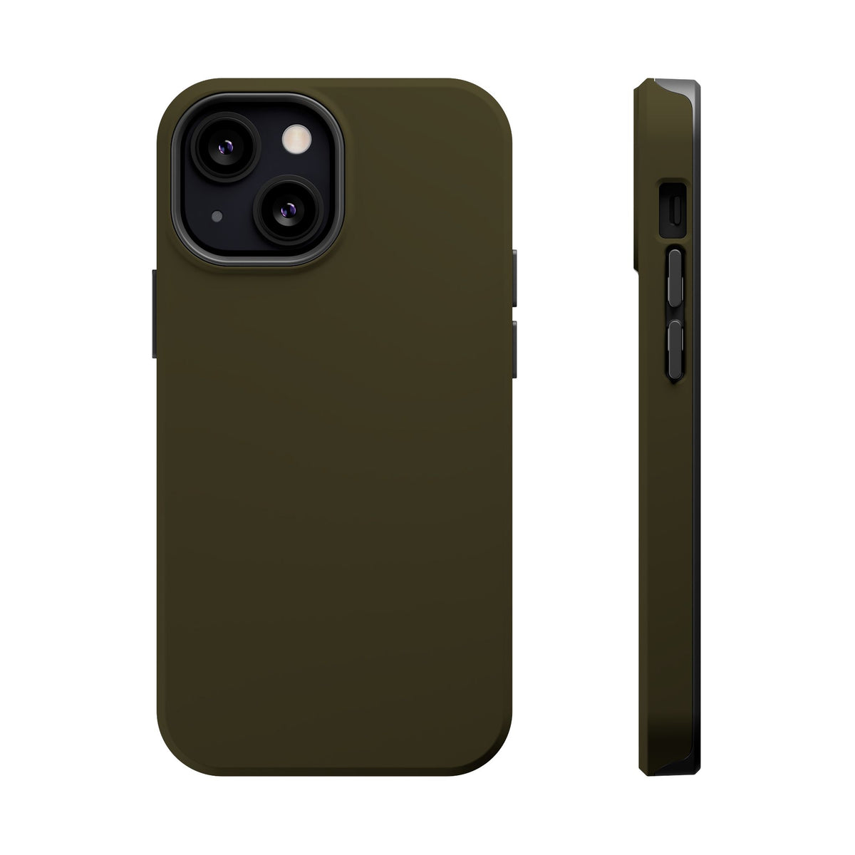 Dark Hennessey Brown Magnetic Impact-Resistant Phone Case