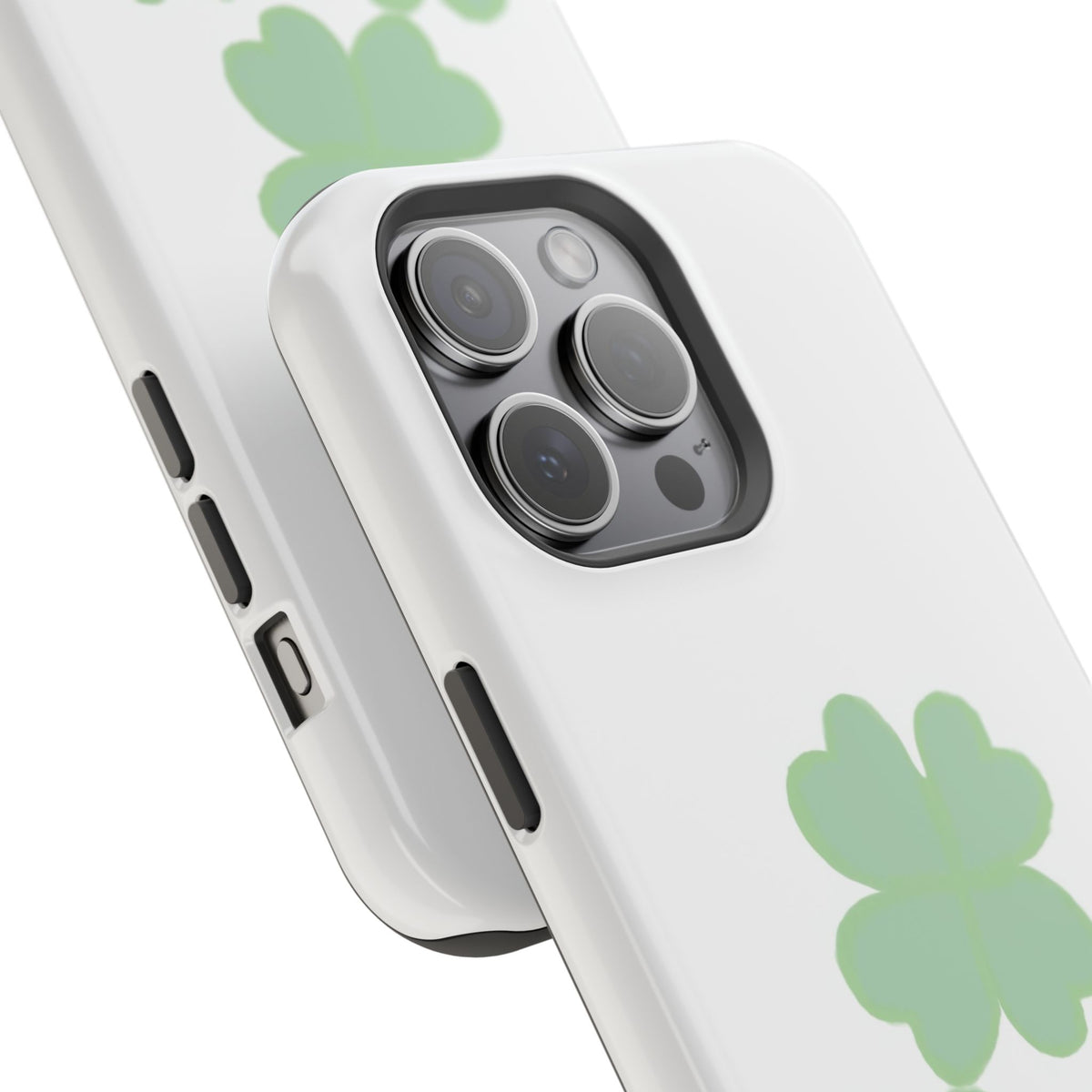 Green Clover Magnetic Impact-Resistant Case