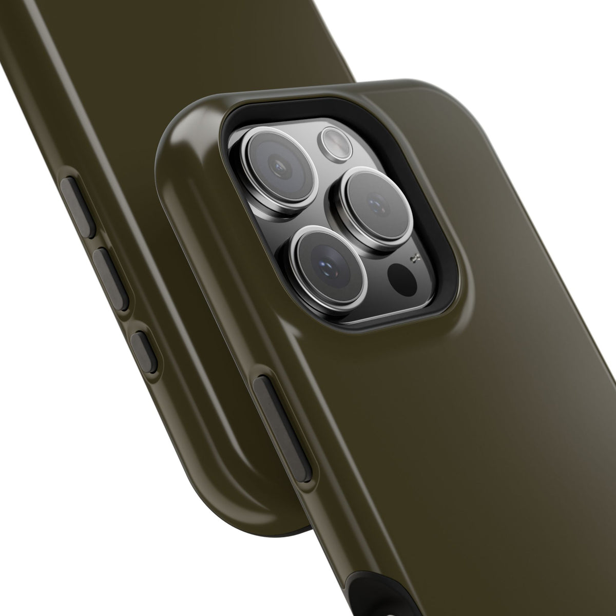 Dark Hennessey Brown Magnetic Impact-Resistant Phone Case
