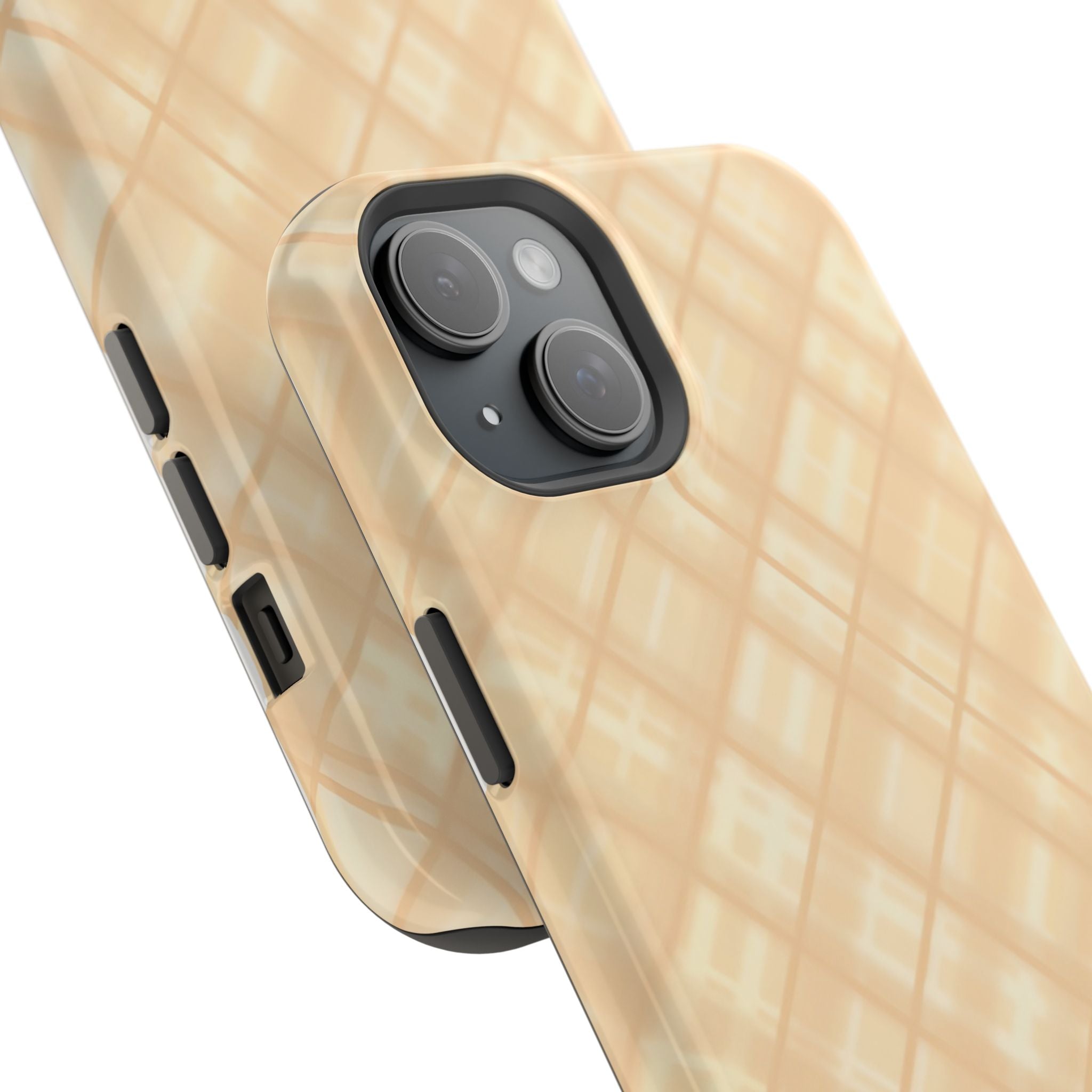 Checkered Butter Magnetic Impact-Resistant Case