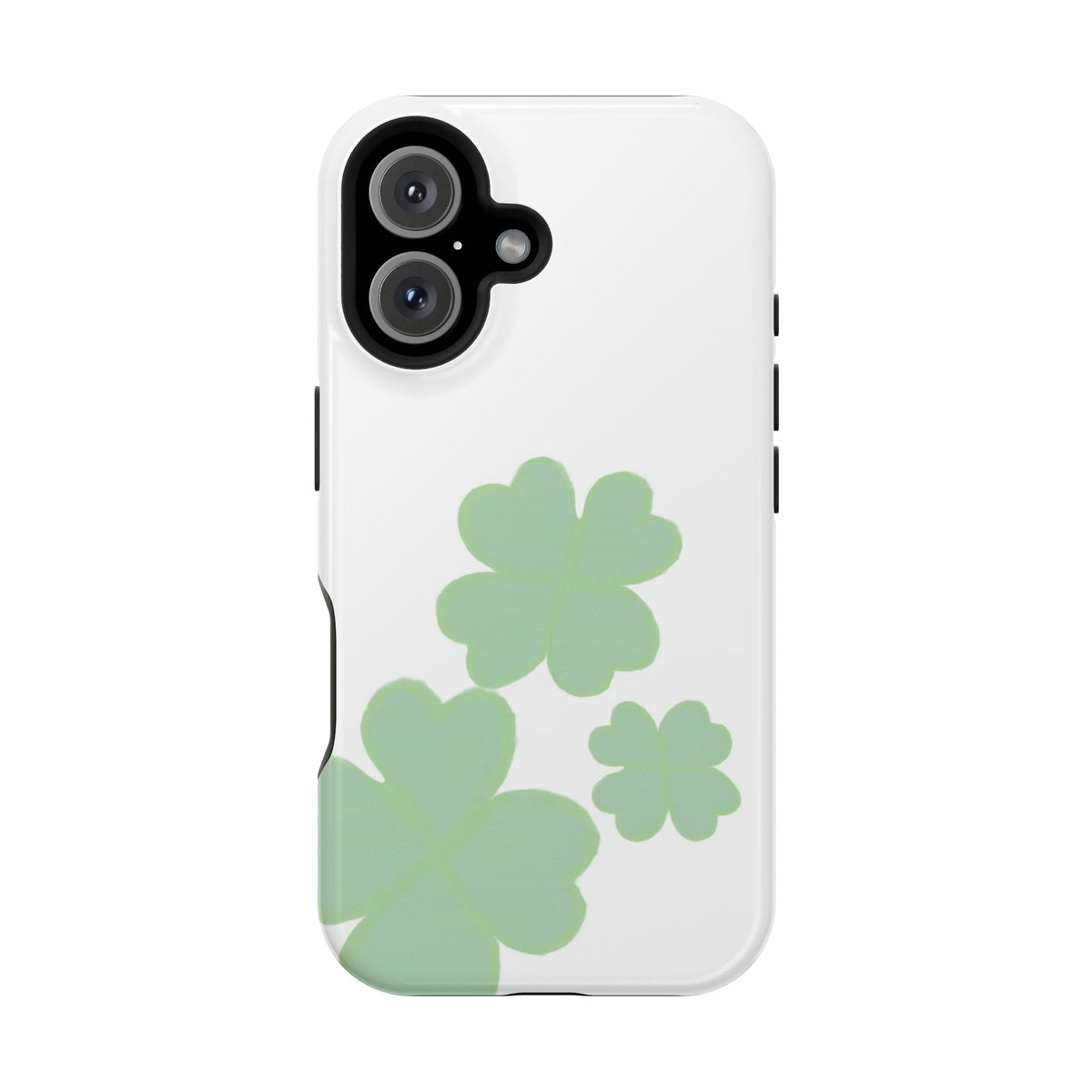 Green Clover Magnetic Impact-Resistant Case