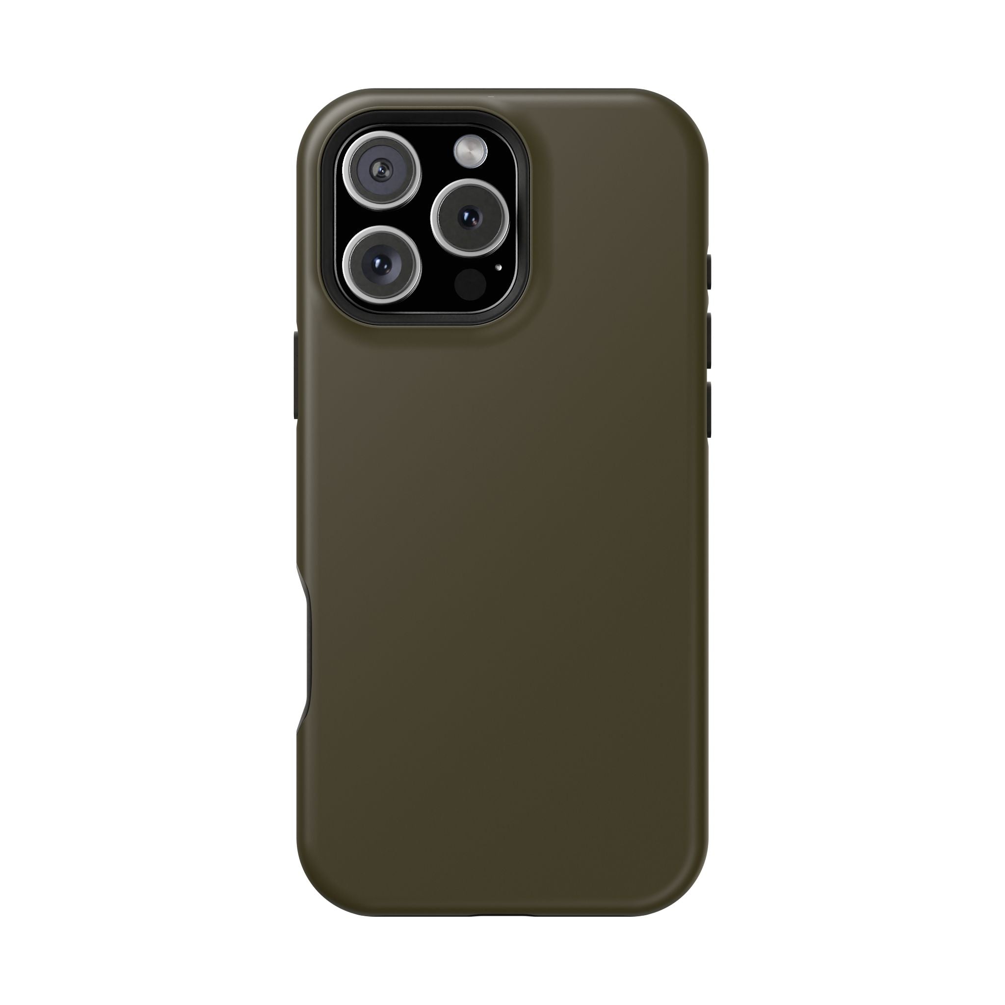 Dark Hennessey Brown Magnetic Impact-Resistant Phone Case
