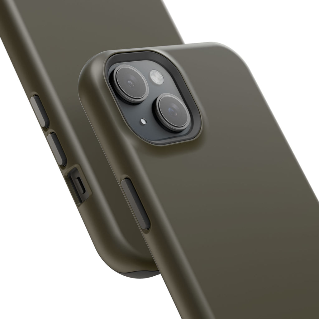Dark Hennessey Brown Magnetic Impact-Resistant Phone Case