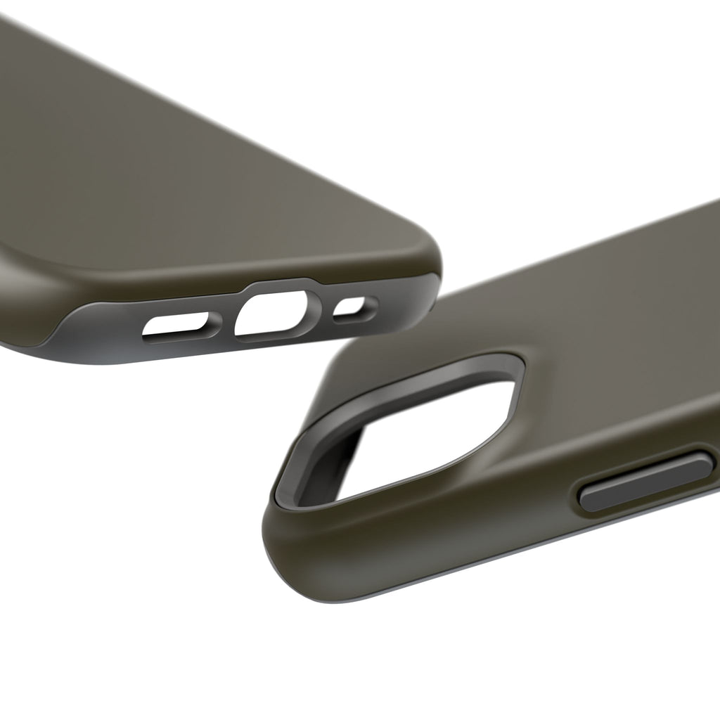 Dark Hennessey Brown Magnetic Impact-Resistant Phone Case