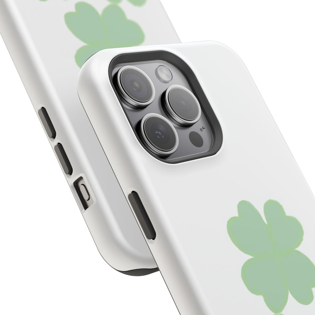Green Clover Magnetic Impact-Resistant Case