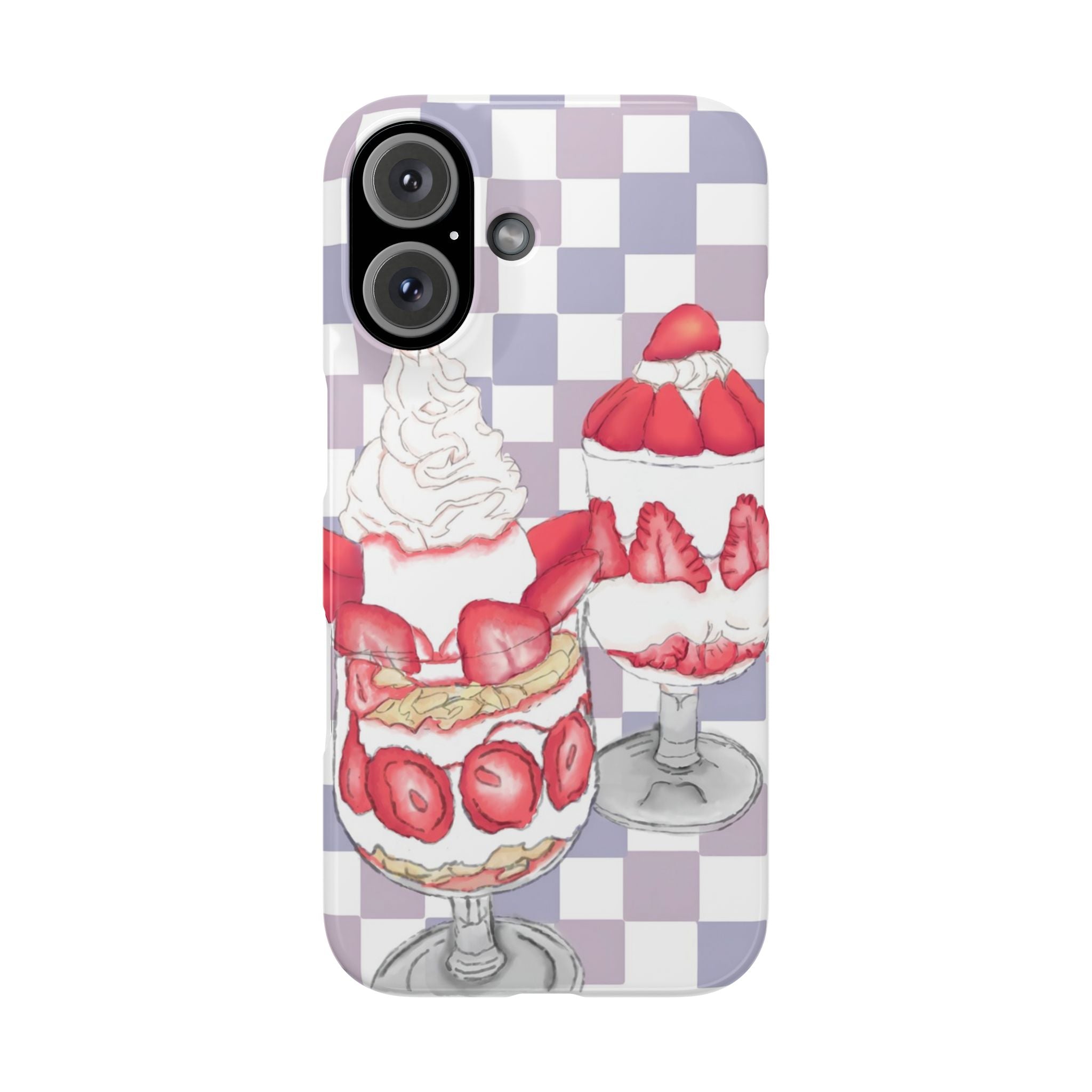 Strawberry Parfait Phone Case