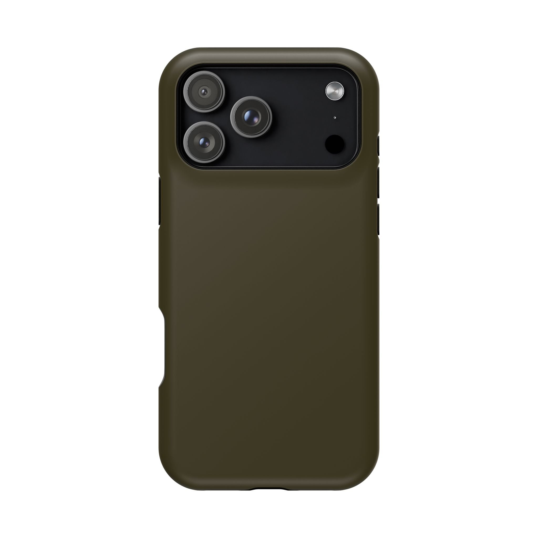 Dark Hennessey Brown Magnetic Impact-Resistant Phone Case