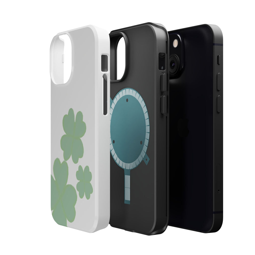 Green Clover Magnetic Impact-Resistant Case