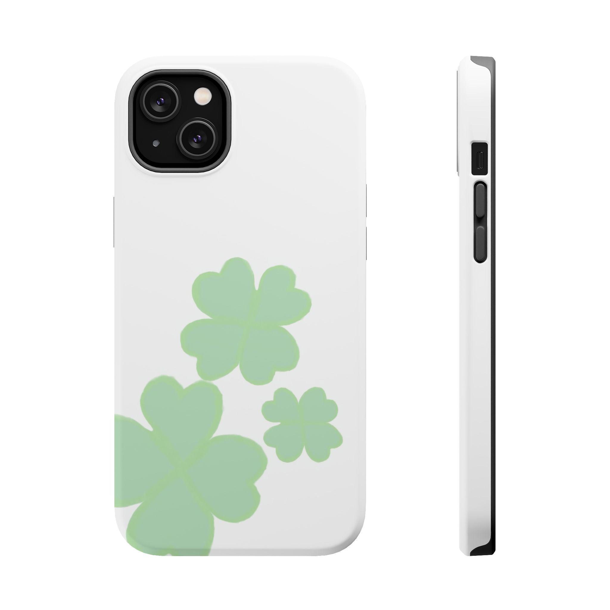 Green Clover Magnetic Impact-Resistant Case