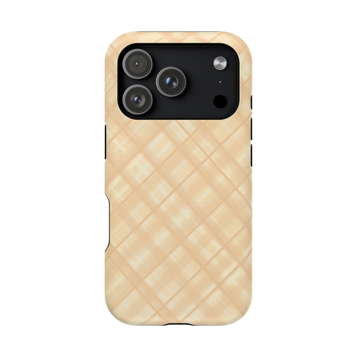 Checkered Butter Magnetic Impact-Resistant Case