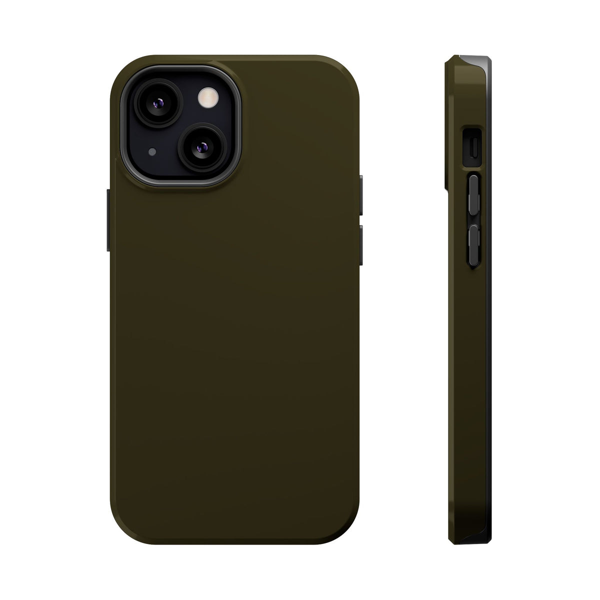 Dark Hennessey Brown Magnetic Impact-Resistant Phone Case