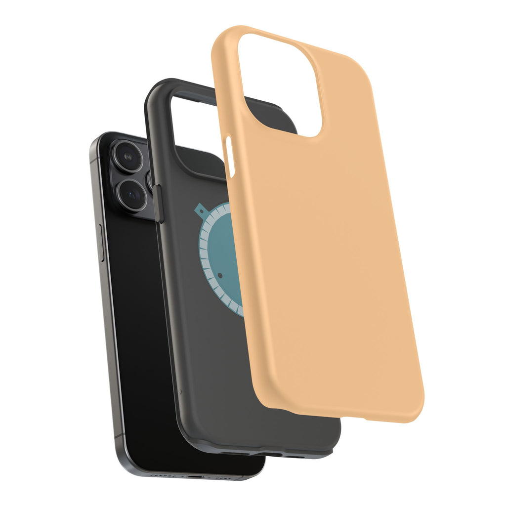 Orange Cream Magnetic Impact-Resistant Phone Case